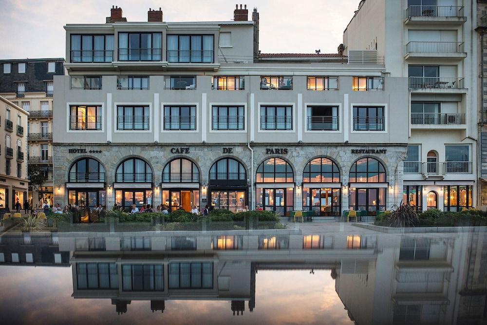 Hotel Le Cafe De Paris بياريتز المظهر الخارجي الصورة